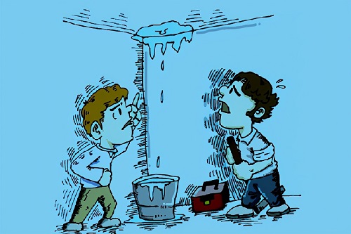 外面下大雨,里面下小雨,钢结构厂房如何防范漏水问题